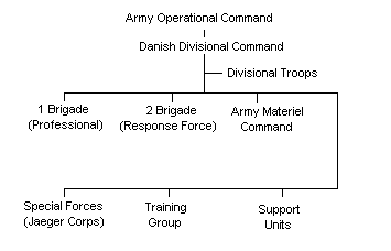 Danish Army Structure