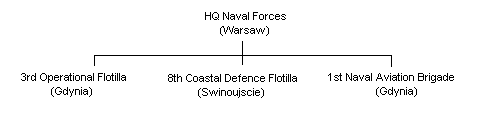 Polish Navy Outline Structure