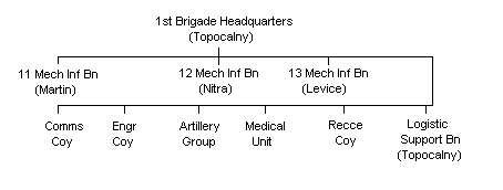 Slovakian Army Brigade Outline