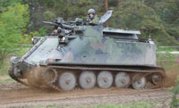 Pansarbandvagn 302 (pbv 302), is a Swedish high mobility armoured personnel carrier that was developed to meet the operational requirements of the Swedish Army.