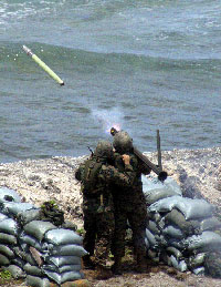 Stinger surface to air missile